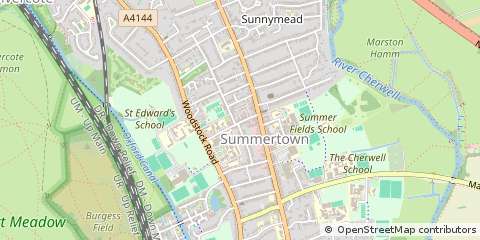 Map of Oxford
