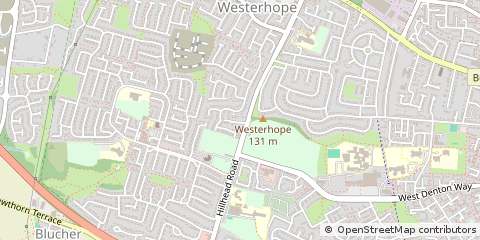 Map of Newcastle Upon Tyne