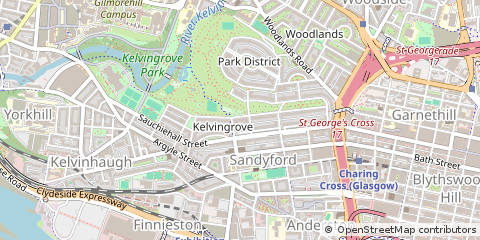 Map of Glasgow