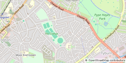 Map of Birmingham