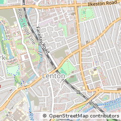 Map of Nottingham