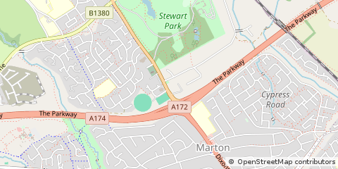Map of Middlesbrough