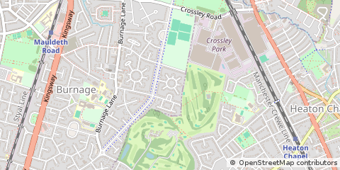 Map of Manchester