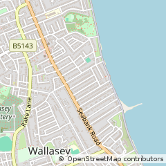 Map of Wallasey