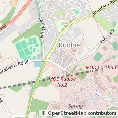 Map of Corsham, Wiltshire