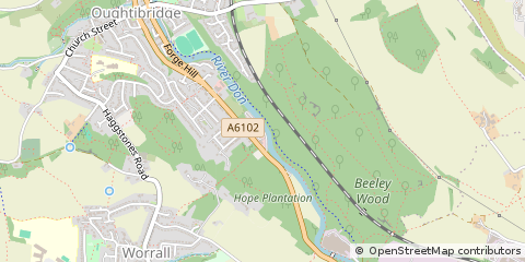 Map of Sheffield
