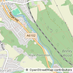 Map of Sheffield