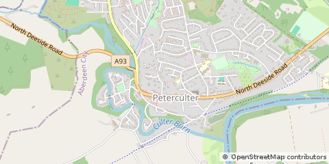 Map of Peterculter