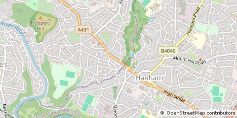 Map of Bristol