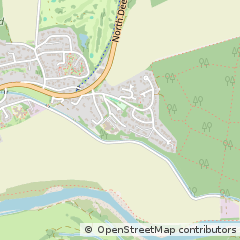 Map of Aboyne, Aberdeenshire