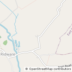 Map of Rugeley, Staffordshire