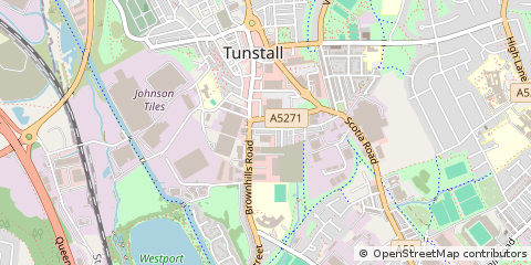 Map of Stoke-on-Trent