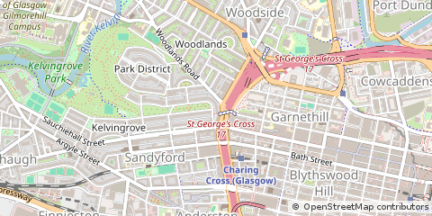 Map of Glasgow