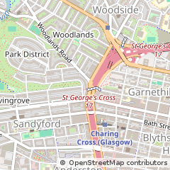 Map of Glasgow