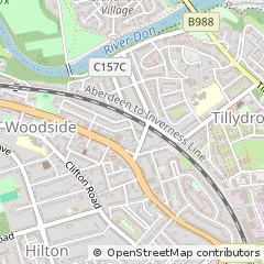 Map of Aberdeen