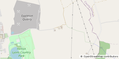 Map of Houghton LE Spring, Tyne and Wear