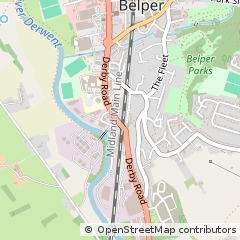 Map of Belper