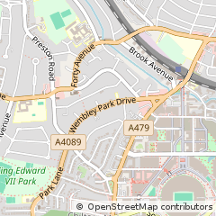 Map of Wembley