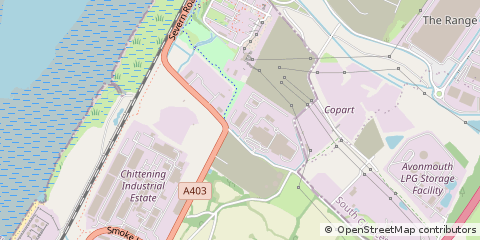 Map of Bristol