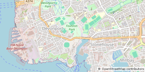 Map of Plymouth