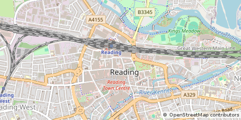 Map of Reading