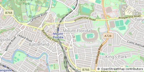 Map of Glasgow