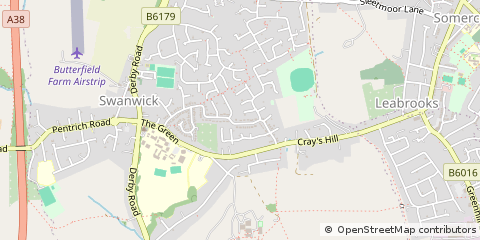 Map of Alfreton