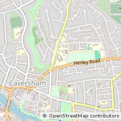 Map of Reading, Berkshire
