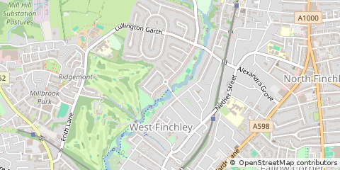 Map of London, Lancashire
