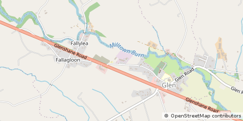 Map of Maghera, Derry