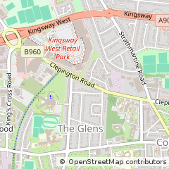 Map of Dundee