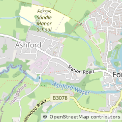 Map of Fordingbridge, Hampshire
