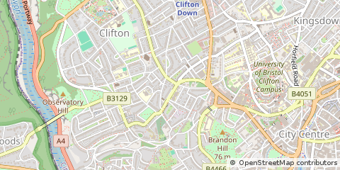 Map of Bristol