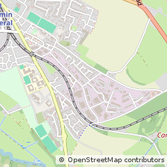 Map of Bodmin, Cornwall