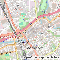 Map of Stockport