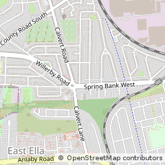 Map of Hull