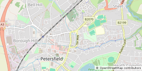 Map of Petersfield