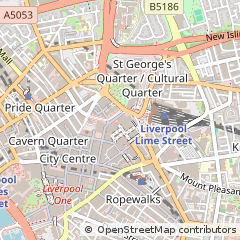 Map of Liverpool