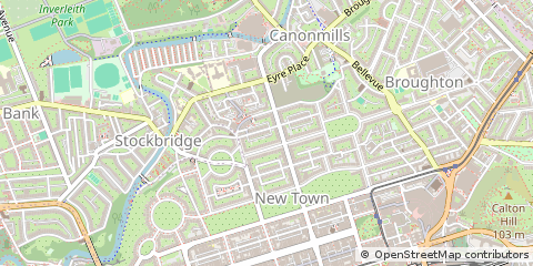 Map of Edinburgh