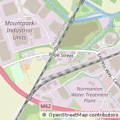 Map of Normanton, West Yorkshire