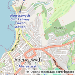 Map of Aberystwyth