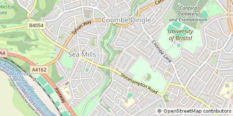 Map of Bristol