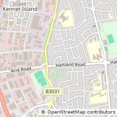 Map of Reading, Berkshire
