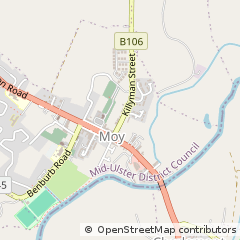Map of Dungannon, Tyrone