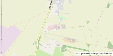 Map of Milton Keynes, Bucks