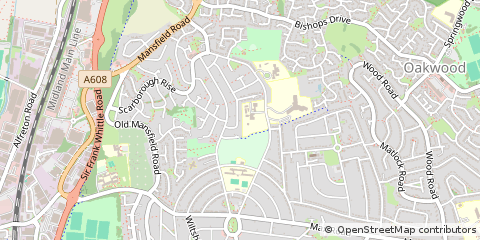 Map of Derby, Derbyshire