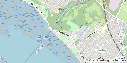 Map of Southampton, Hampshire