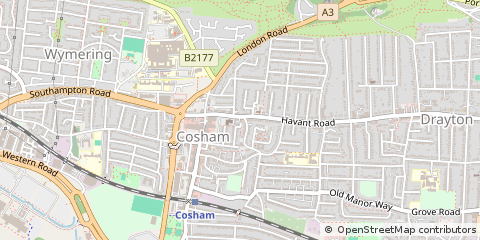 Map of Portsmouth, Hampshire
