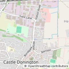 Map of Derby, Derbys