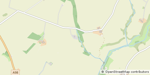Map of Banff, Aberdeenshire